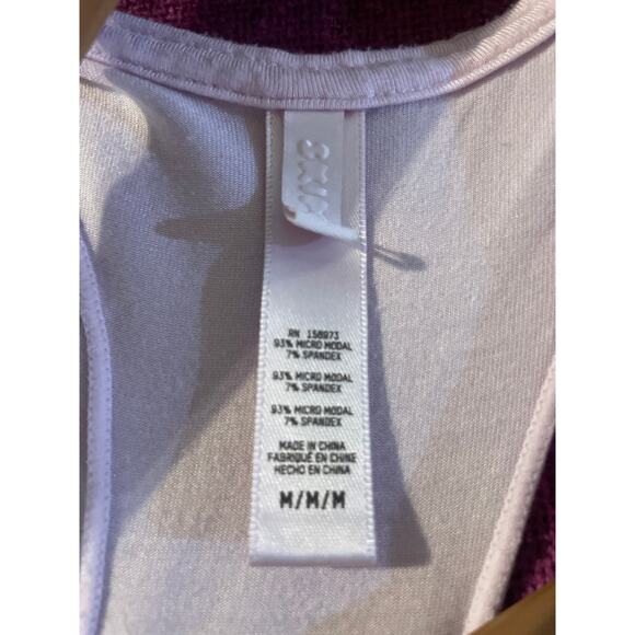 SKIMS Racerback Tank LUXURY LOUNGEWEAR Modal Top Loose Slouchy Medium M Pink - Picture 5 of 6